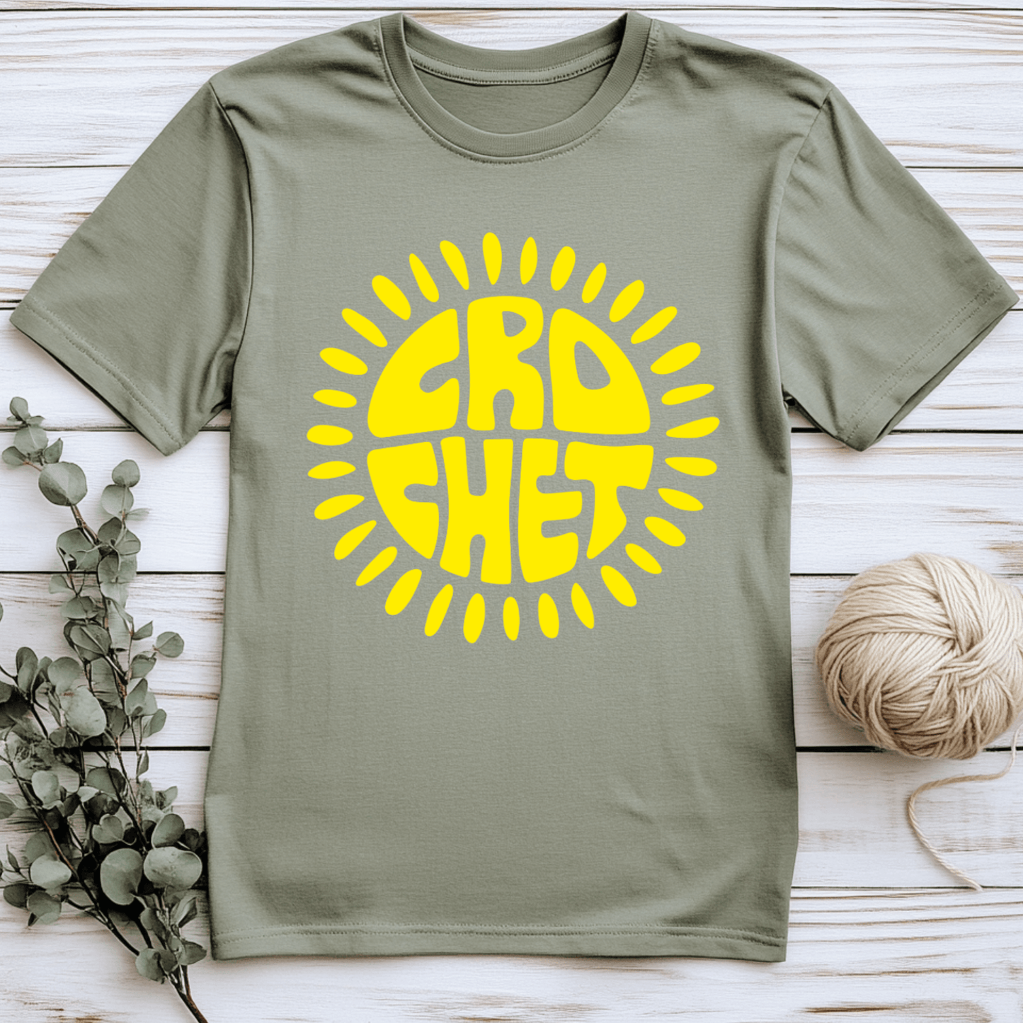 Crochet Sun T-Shirt