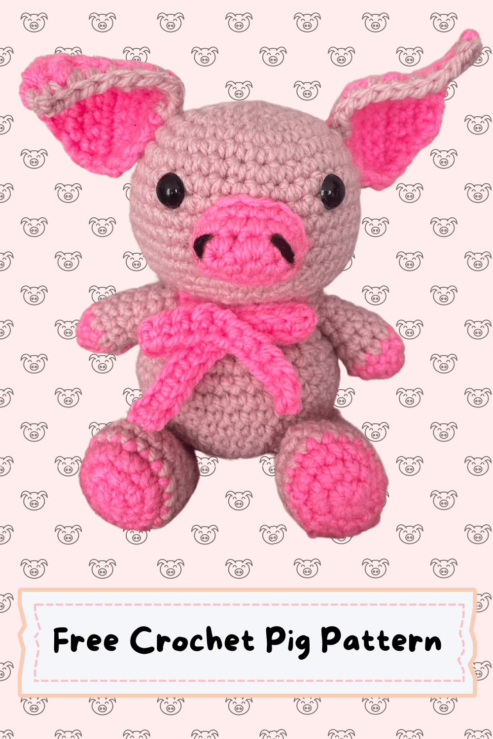 Free Crochet Pig Amigurumi Pattern