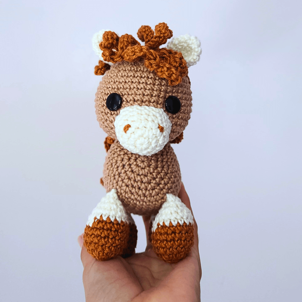 Crochet Horse Pattern - KnotNookCo