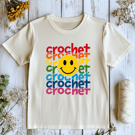 Happy Crochet T-Shirt