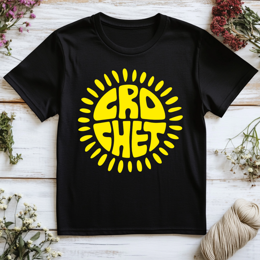 Crochet Sun T-Shirt