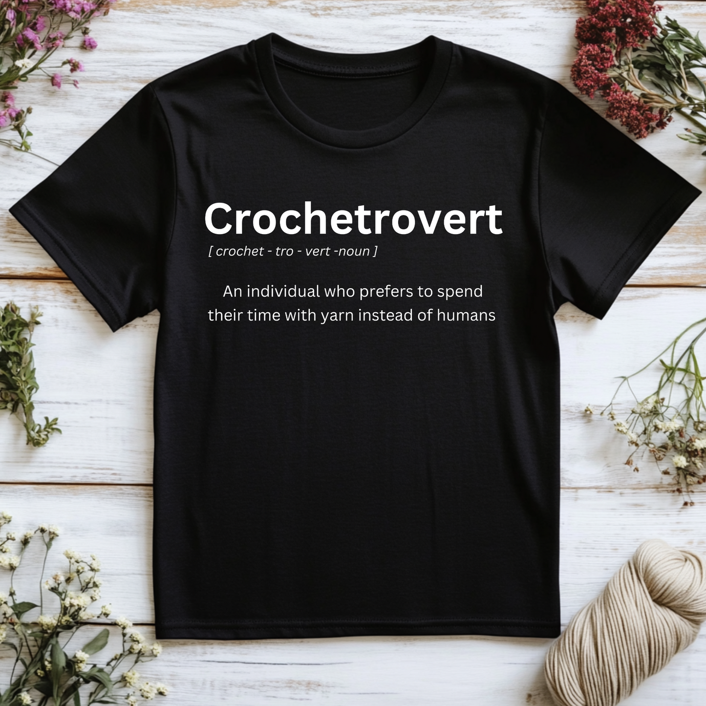 Crochetrovert T-Shirt