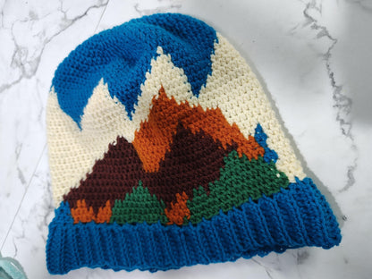 Mountain Beanie Pattern