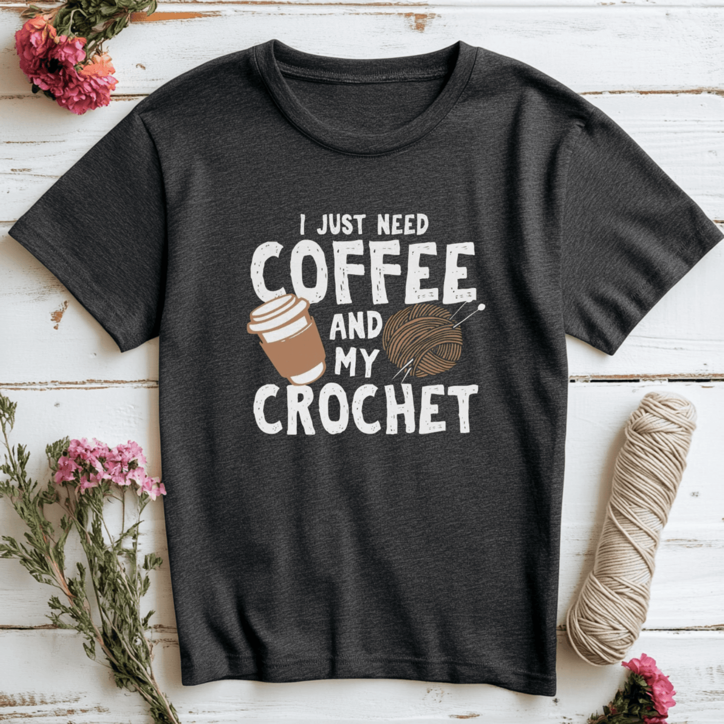 Coffee & Crochet T-Shirt