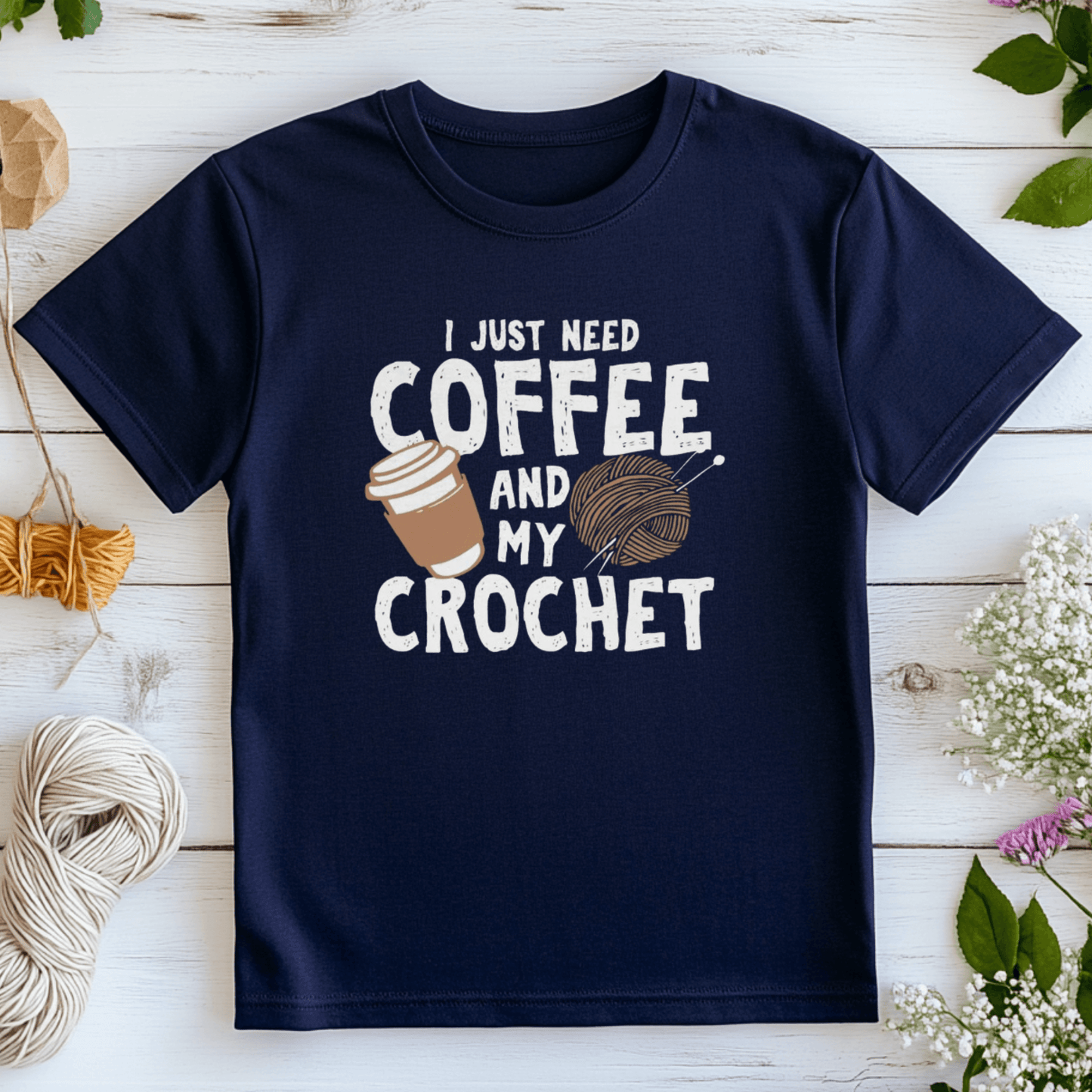 Coffee & Crochet T-Shirt