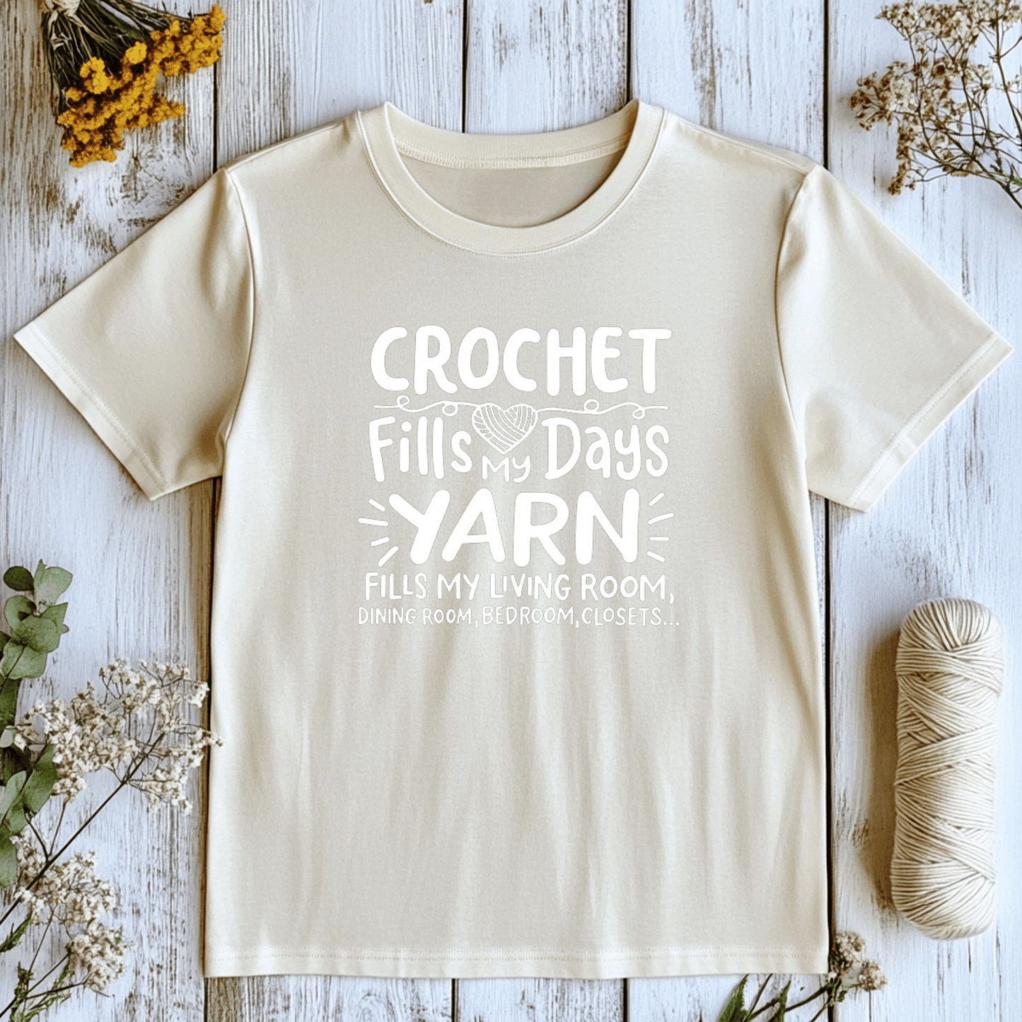 Crochet Fills My Days T-Shirt