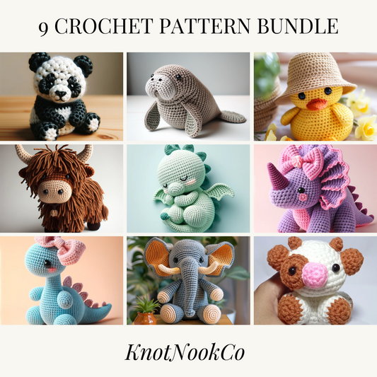 9 Pattern Bundle - KnotNookCo