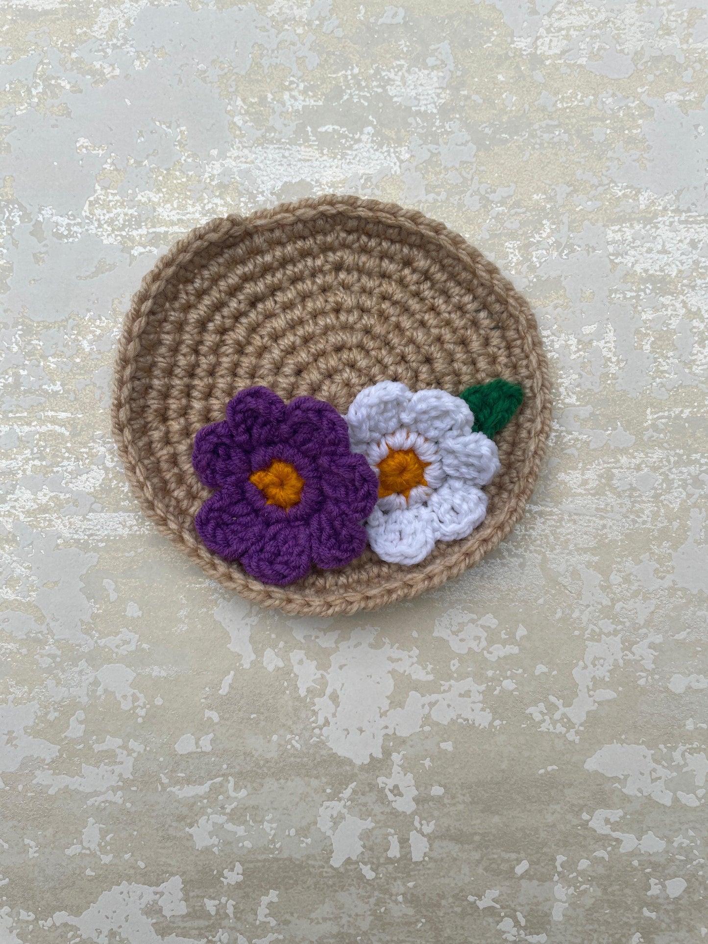 Flower Coaster Pattern - KnotNookCo