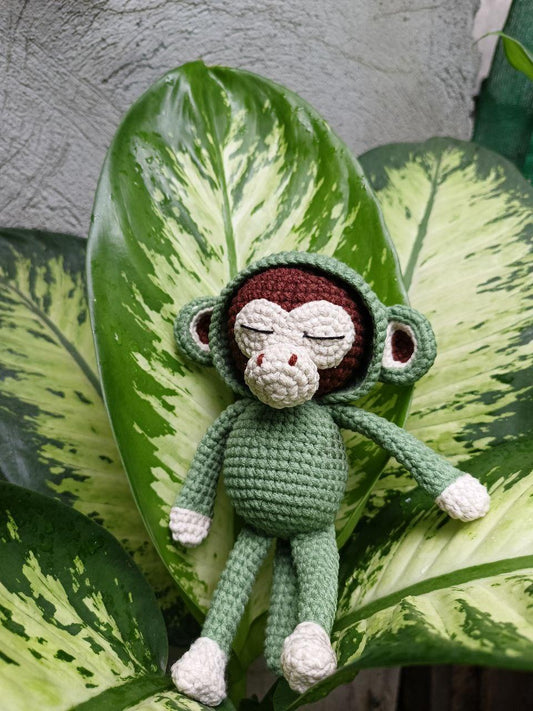 Sleepy Monkey Pattern