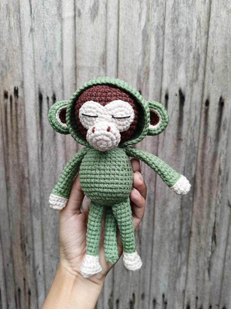 Sleepy Monkey Pattern