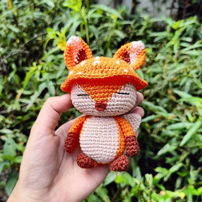 Mushroom Core Fox Pattern