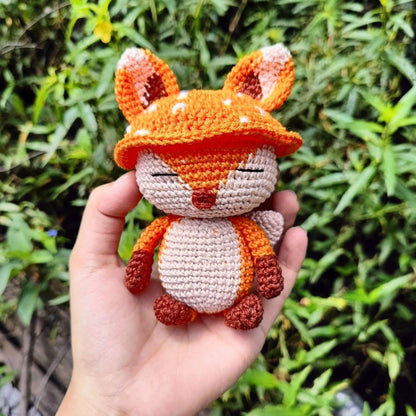 Mushroom Core Fox Pattern