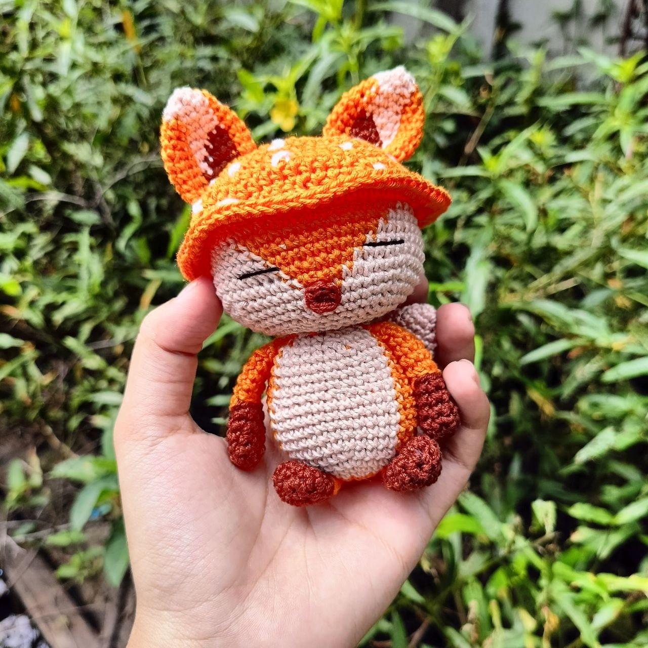 Mushroom Core Fox Pattern