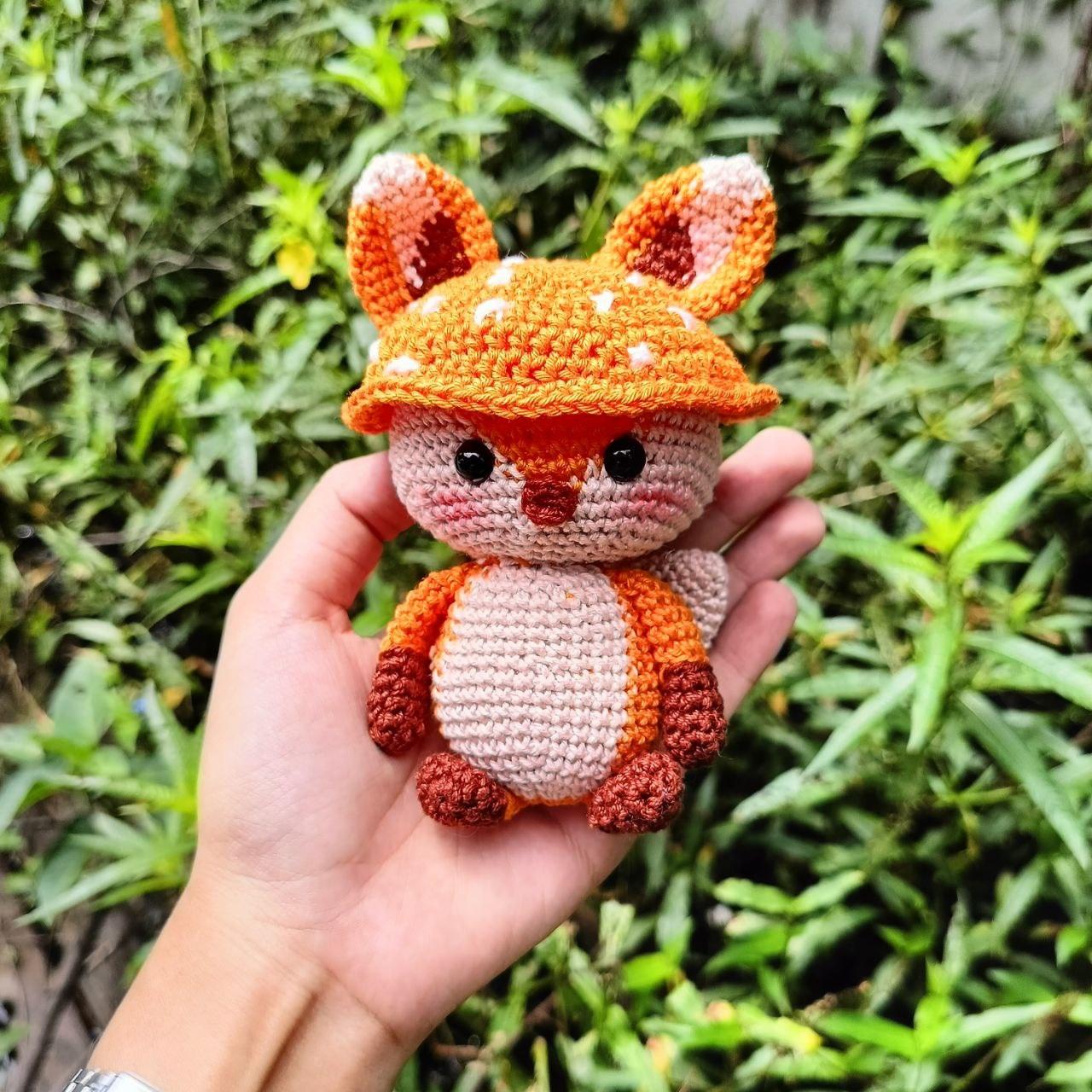 Mushroom Core Fox Pattern