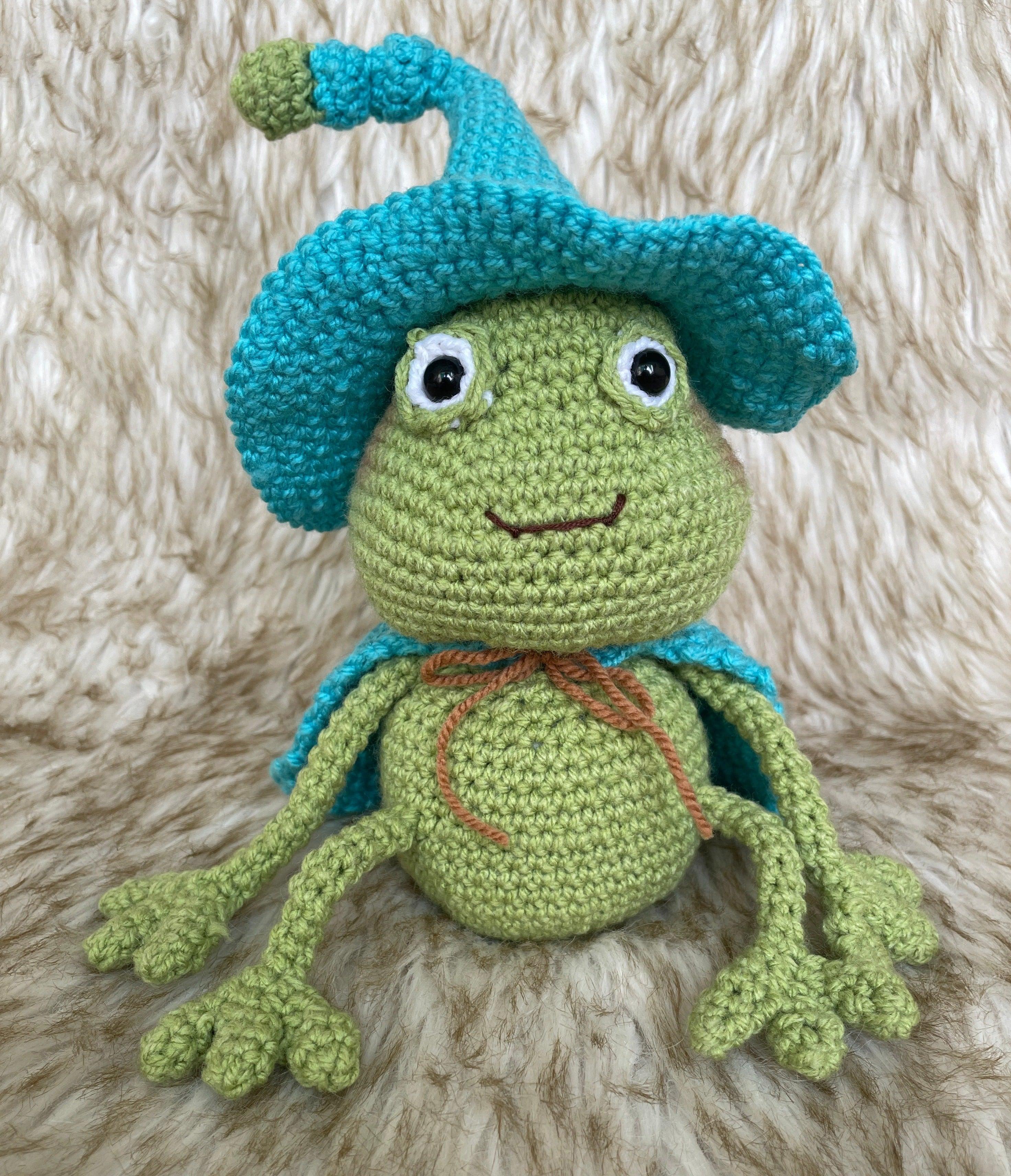 Frog Wizard Pattern – KnotNookCo