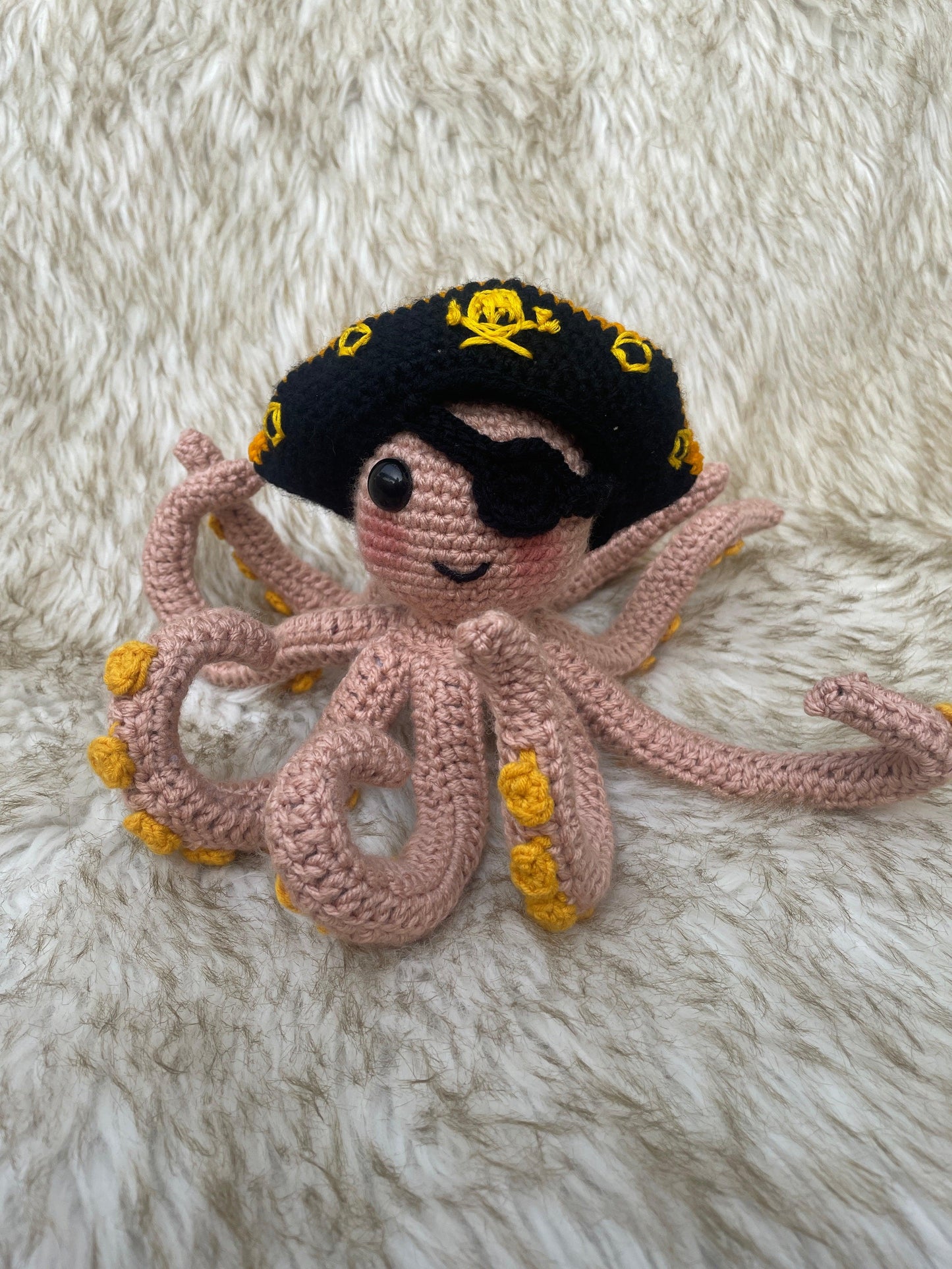 Patchie The Pirate Octopus Pattern