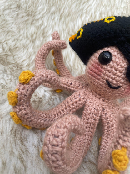 Patchie The Pirate Octopus Pattern