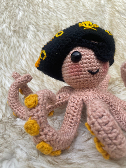 Patchie The Pirate Octopus Pattern