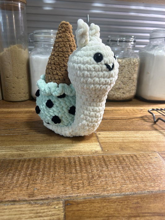 Icecream Snail Pattern - KnotNookCo