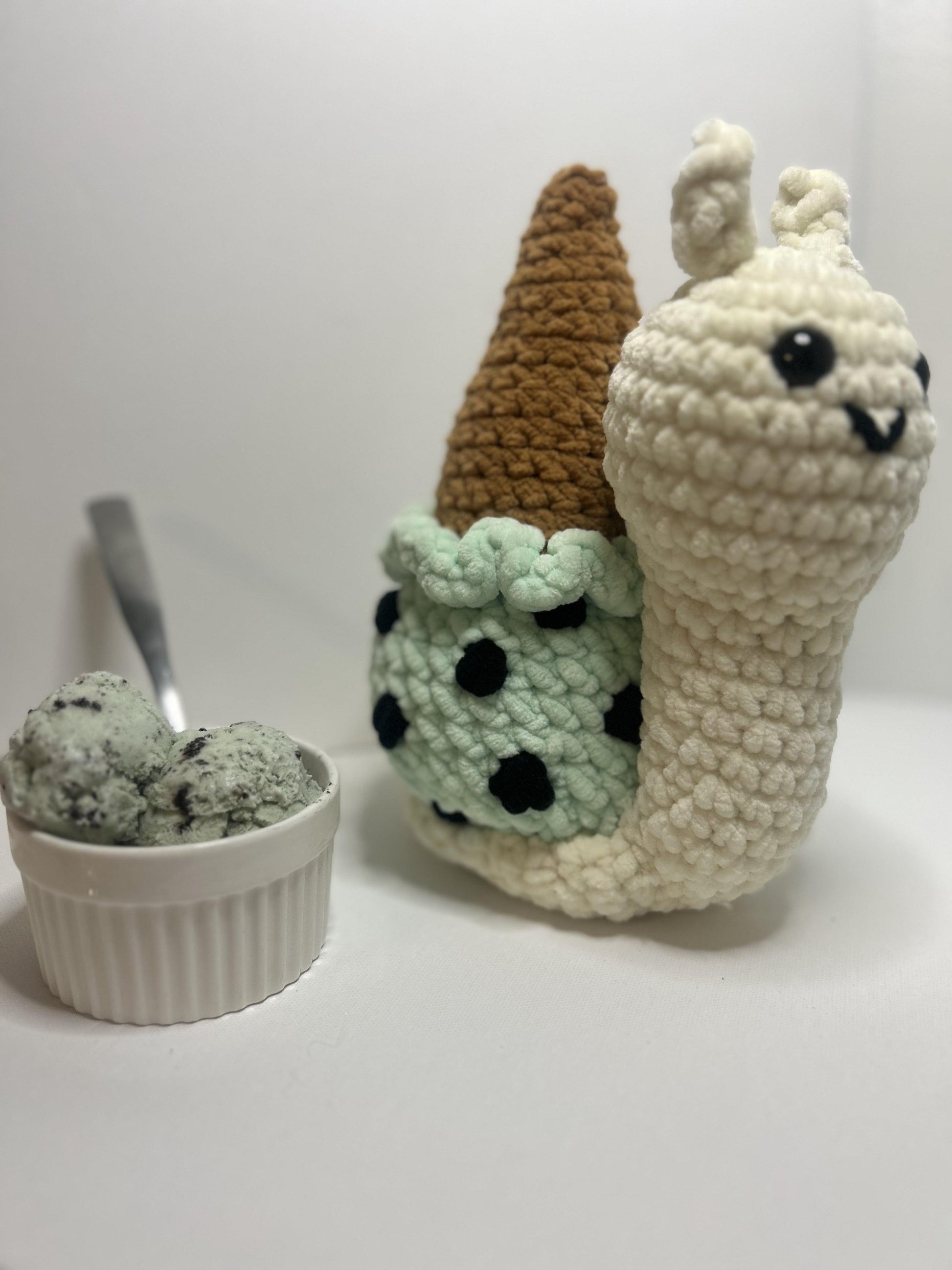 Icecream Snail Pattern - KnotNookCo