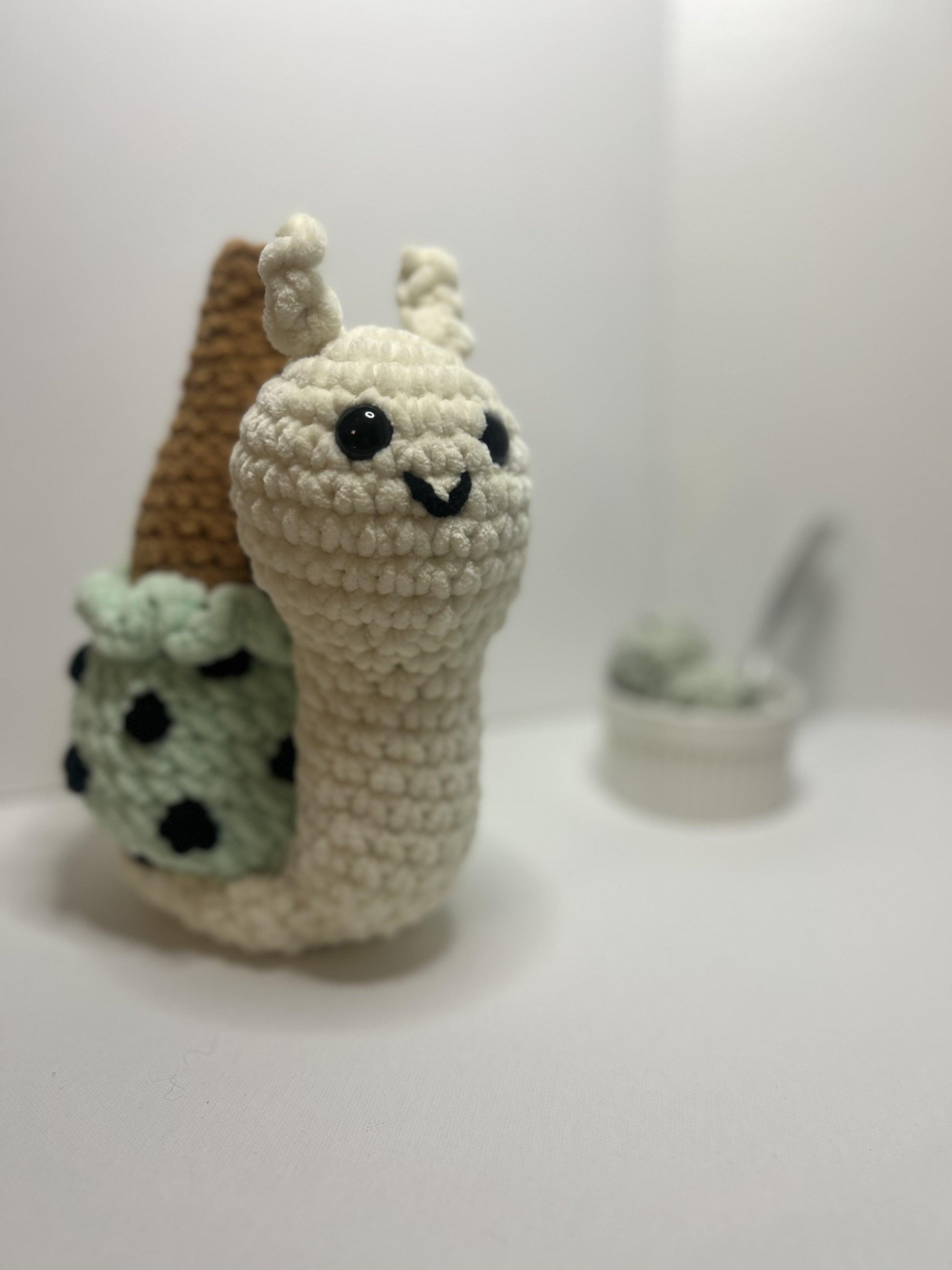 Icecream Snail Pattern - KnotNookCo