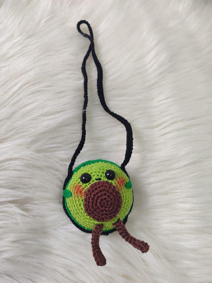 Avocado Car Hanger Pattern