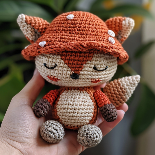 Mushroom Core Fox Pattern