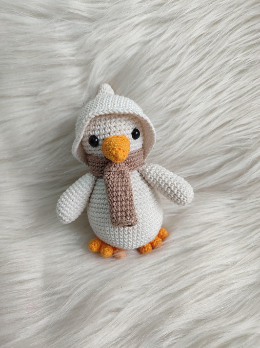 Goose Wearing A Bonnet Pattern