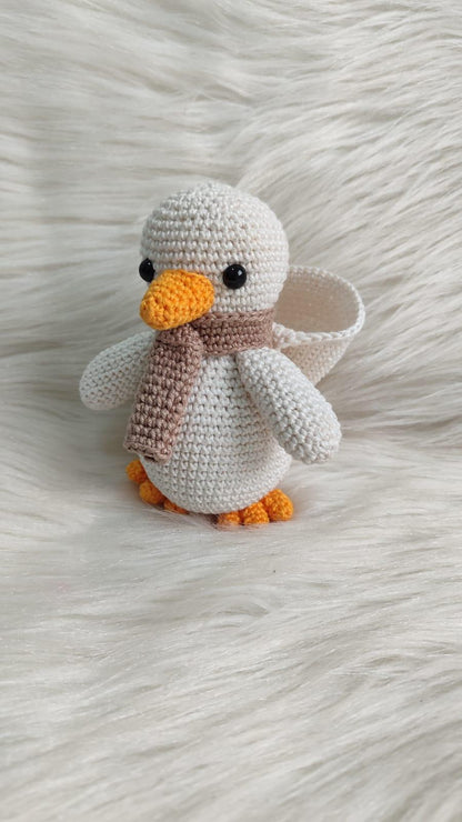 Goose Wearing A Bonnet Pattern