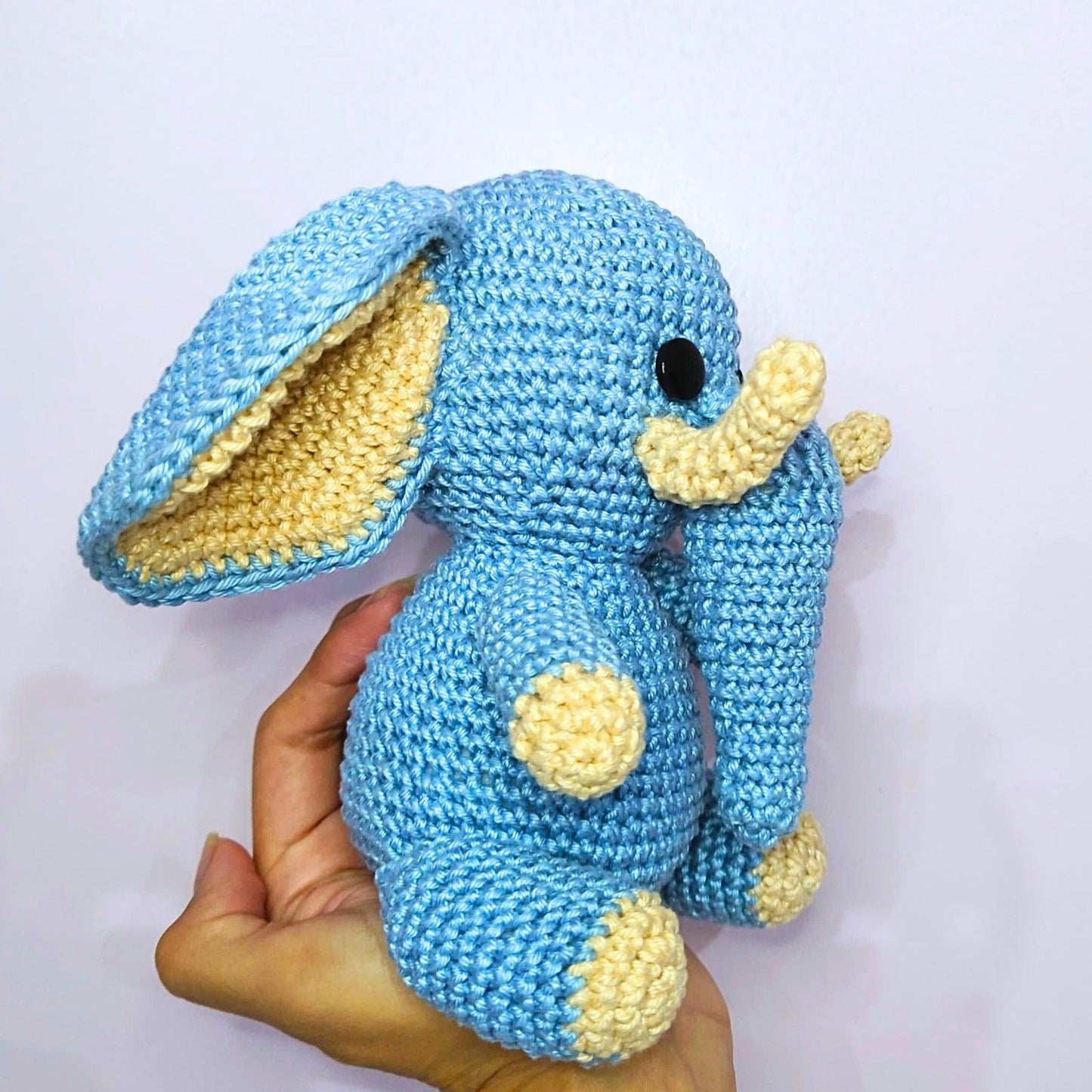 Baby Elephant Pattern - KnotNookCo