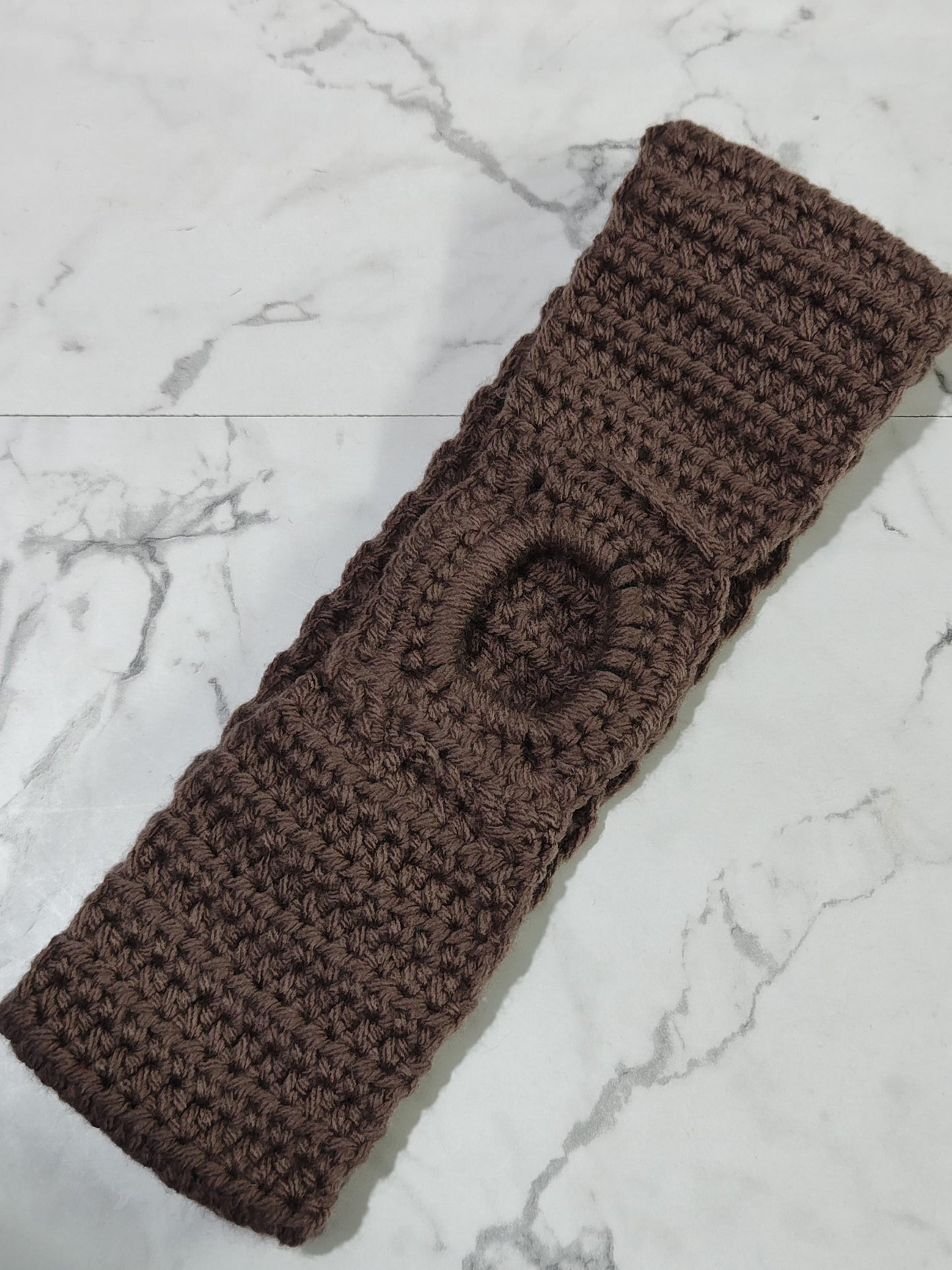 Pony Tail Head Band Crochet Pattern