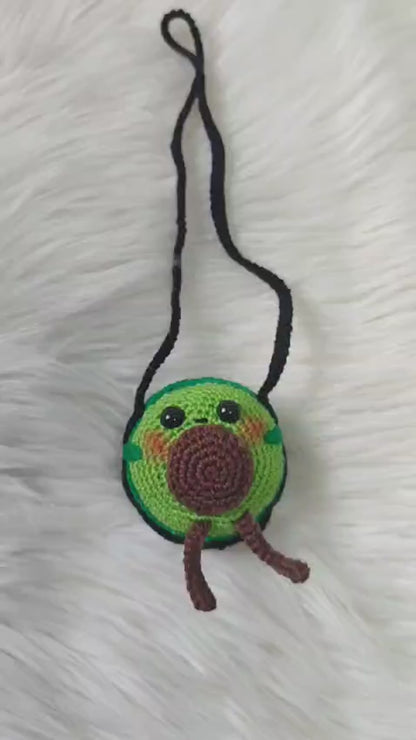 Avocado Car Hanger Pattern