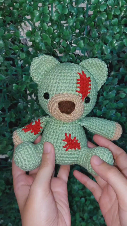 Zombie Teddy Pattern