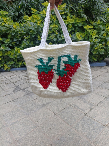 Strawberry Tote Bag Pattern